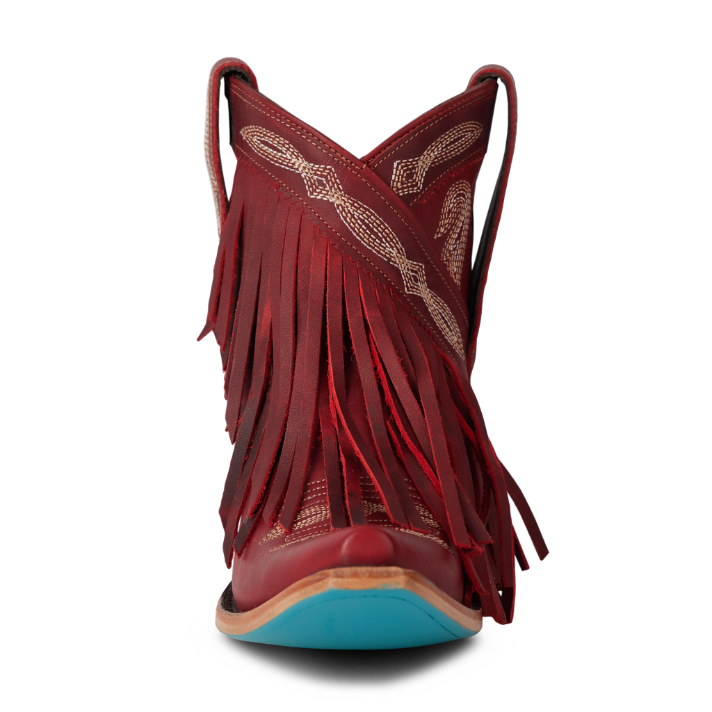 Senita Falls Bootie - Smoldering Ruby