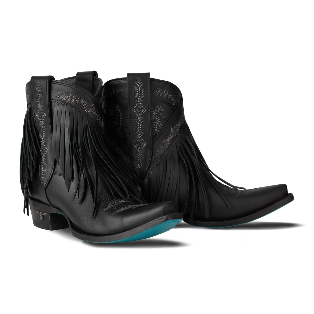 Senita Falls Bootie - Jet Black
