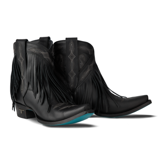 Senita Falls Bootie - Jet Black