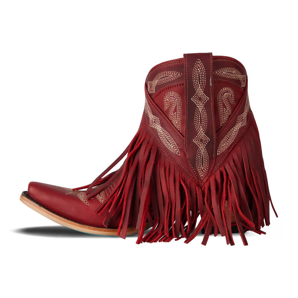 Senita Falls Bootie - Smoldering Ruby