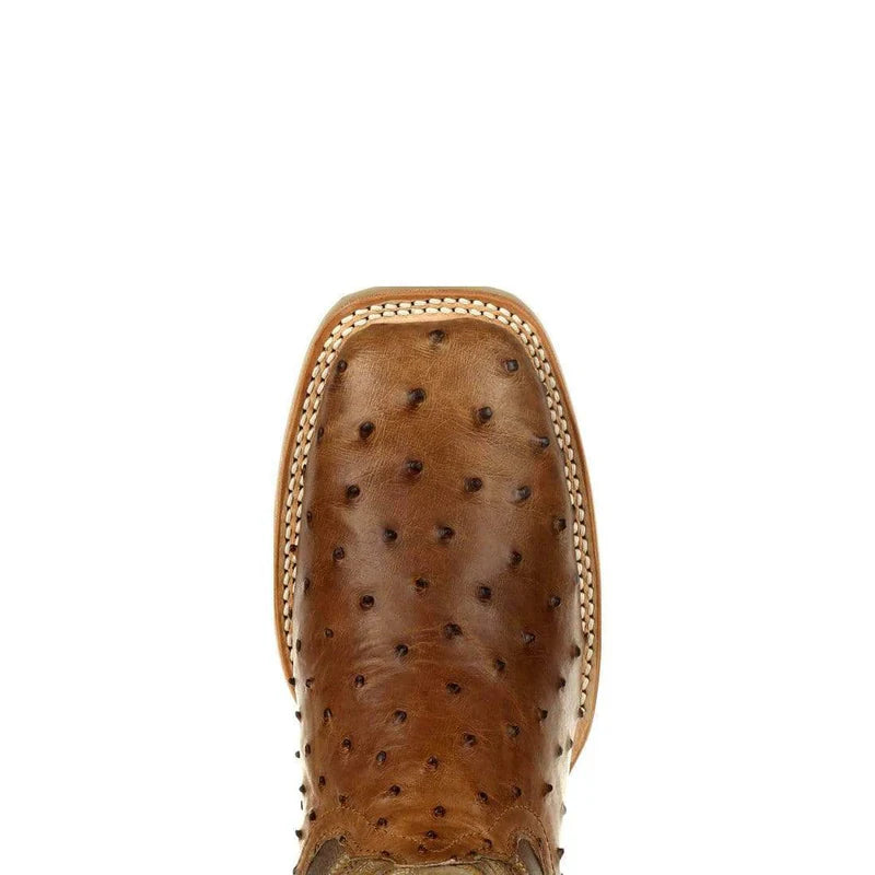 Durango  Rebel Pro  Tobacco Full-Quill Ostrich Western Boot