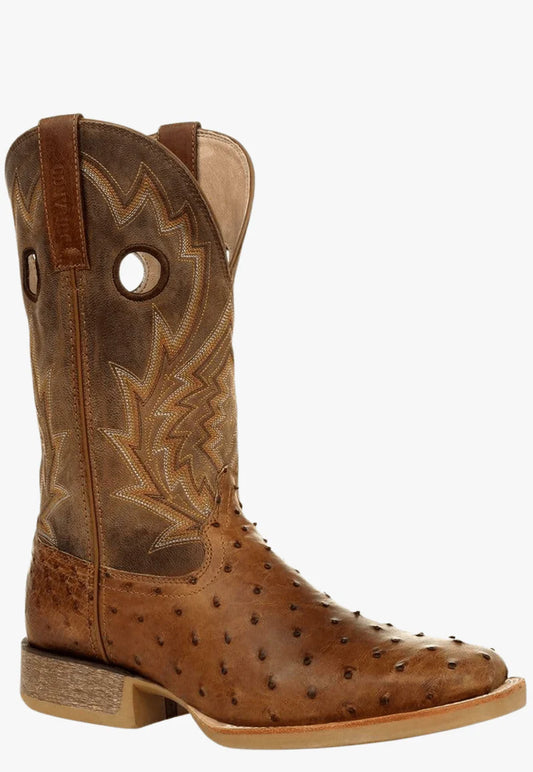 Durango  Rebel Pro  Tobacco Full-Quill Ostrich Western Boot