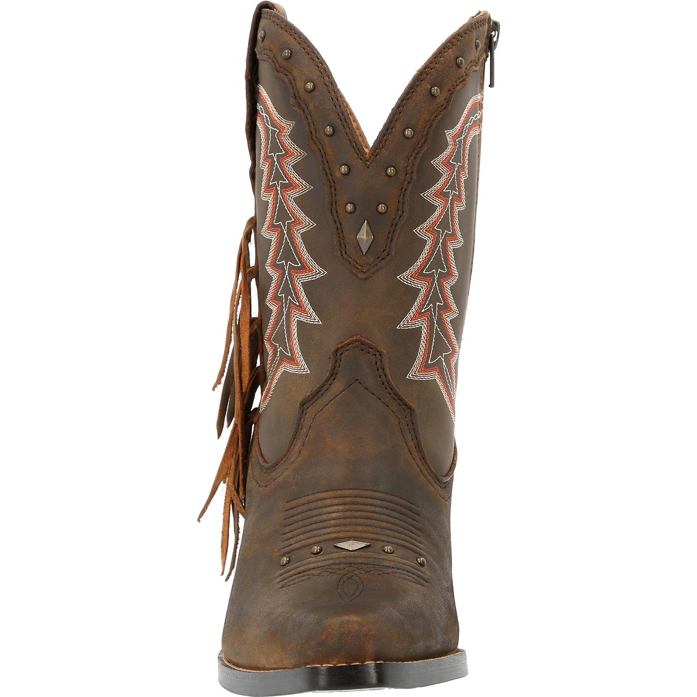 Crush by Durango Women's Roasted Pecan Bootie Western Boot