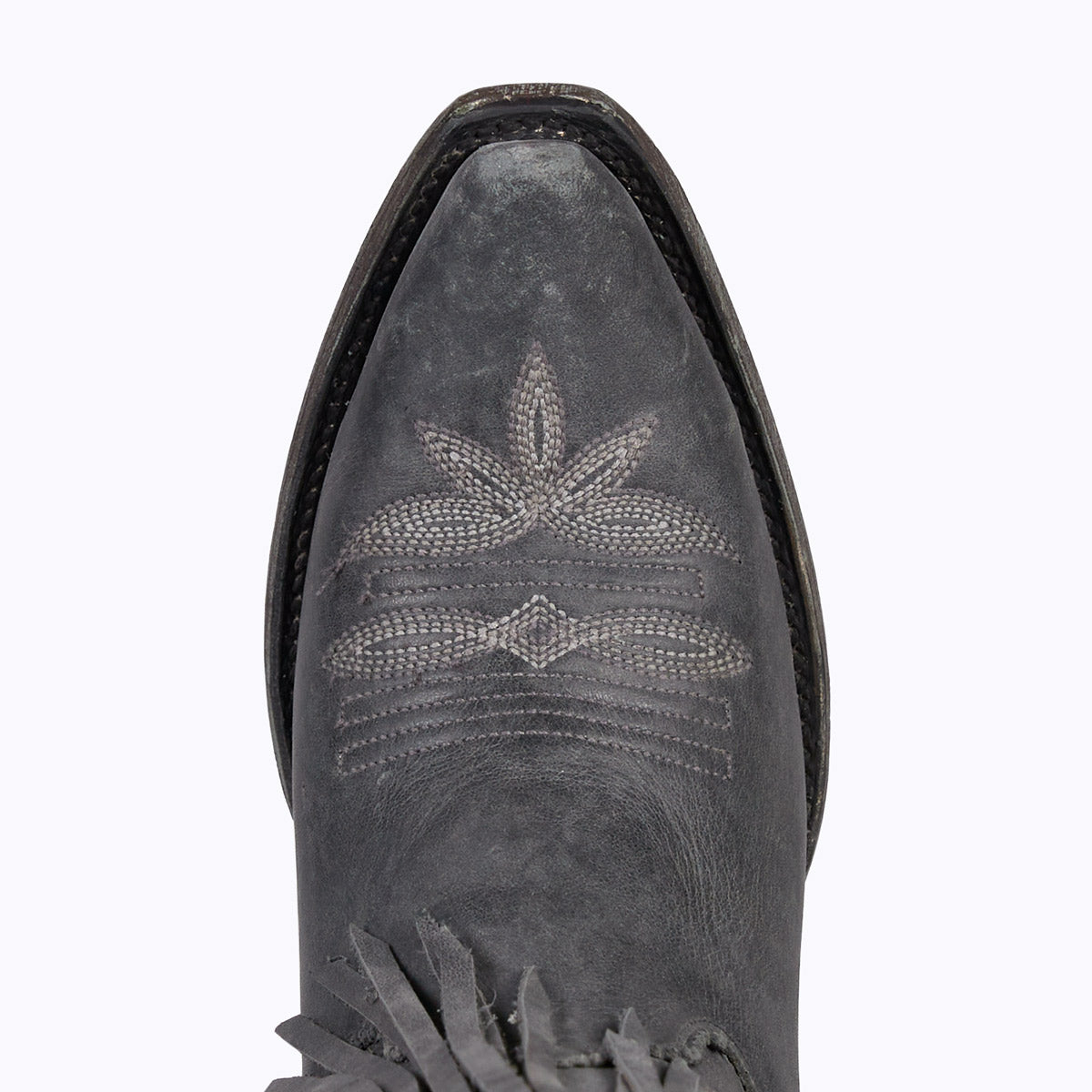 Senita Falls Boot - Distressed Jet Black