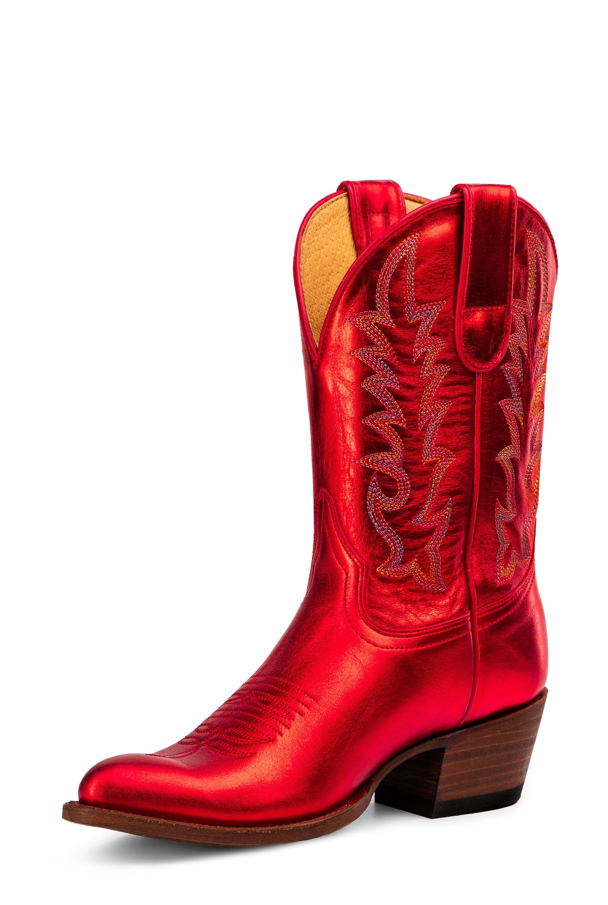 Macie Bean Red Metallic