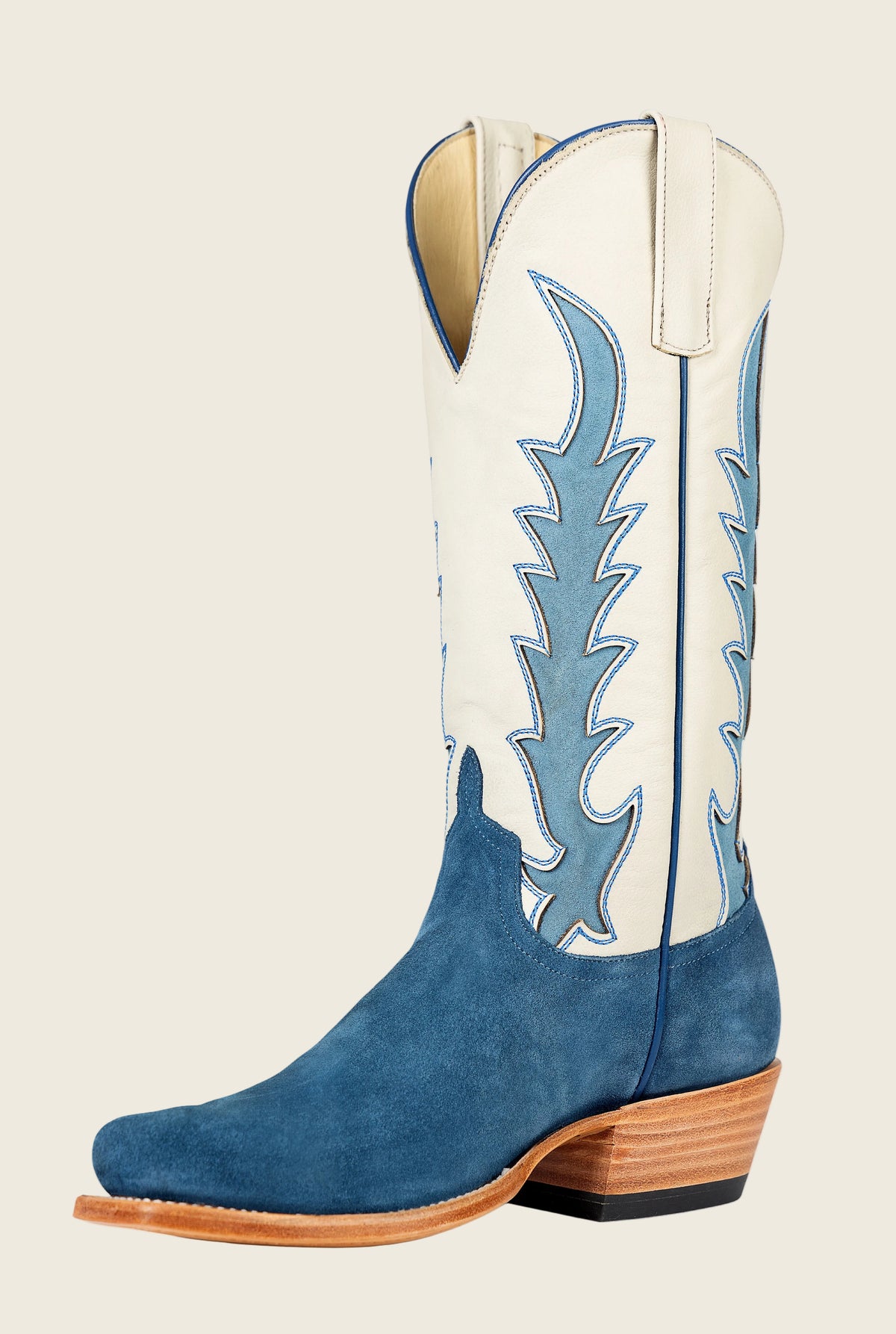 Macie Bean Blue Suede